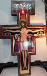 Nr.166.Krzyż Św. Franciszka-wym.60-30-3cm